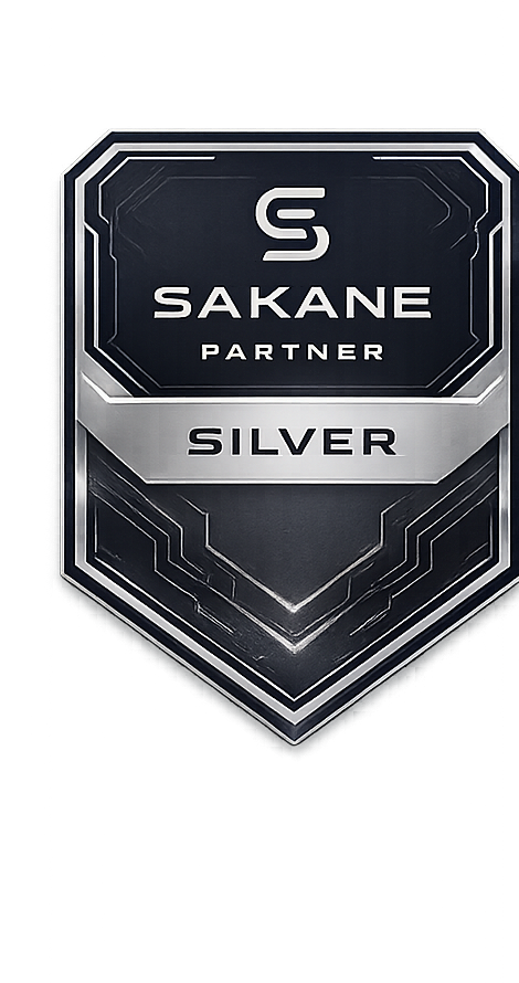 Badge Sakane Partner Silver