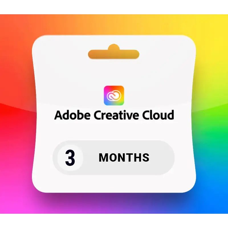 Adobe Creative Cloud All Apps 3 Month Individual Redeem Code — Adobe · Sakane Tech