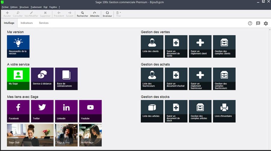 Sage 100C Gestion Commerciale — Sage · Sakane Tech