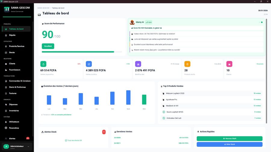 SAMA GESCOM — Sakane Tech · Sakane Tech